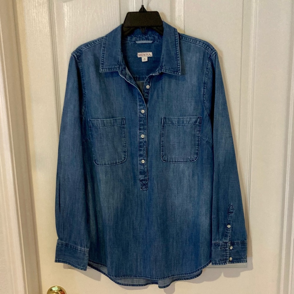 The Perfect Denim Shirt